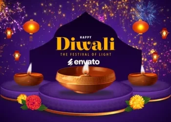 Videohive Happy Diwali Wishes 54918901