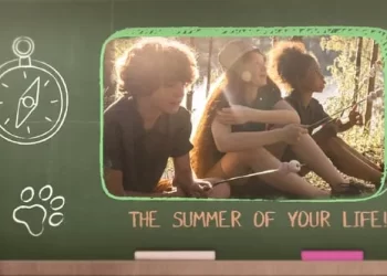 Videohive Kids And Teens Adventure And Hike Summer Camp Chalkboard Opener 55044160