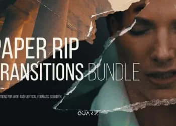 Videohive Paper Rip Transitions for After Effects 54981532