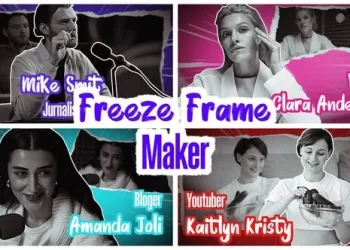 Videohive Paper Style Freeze Frame 54904732