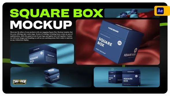 Videohive Square Box Mockup 54850746 1 Videohive Square Box Mockup 54850746