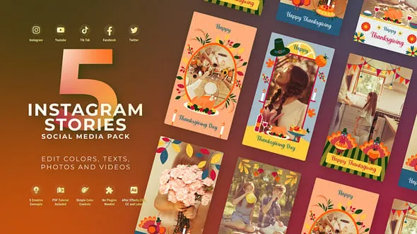 Videohive Thanksgiving Day Vertical Stories Thanks Giving 55004 1 Videohive Thanksgiving Day Vertical Stories Thanks Giving 55004