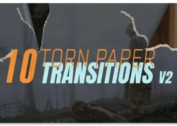 Videohive Torn Paper Transitions V2 55001454