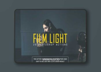 25 Film Light Photoshop Action