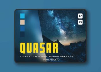6 Quasar Lightroom and Photoshop Presets EDQWL2U