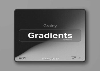 Grainy Black & White Gradients Pack