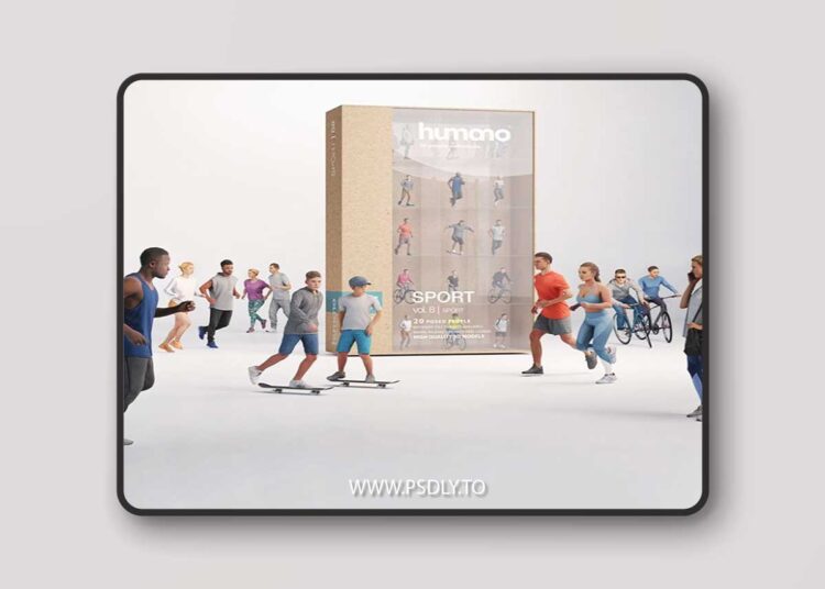 Humano 3D - Vol.08 Sport 3D Model 1 Humano 3D - Vol.08 Sport 3D Model