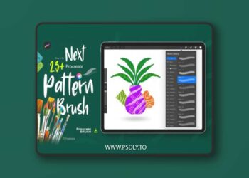 Next Pattern Brushes for Procreate