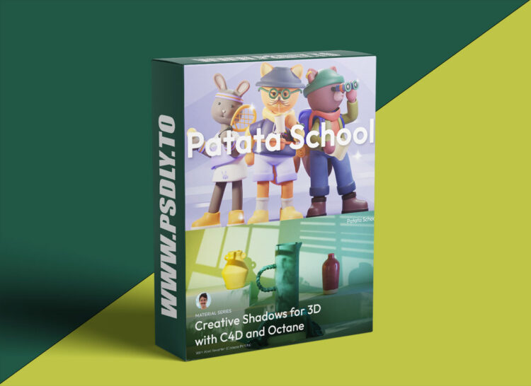 Patata School - Creative Shadows in Cinema 4D & Octane 1 Patata School - Creative Shadows in Cinema 4D & Octane