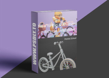 Patata School - How to Rig & Animate a Bicycle in Blender