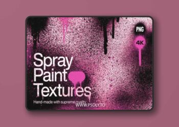Spray Paint Textures [4K]