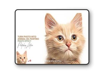 Turn Photo into Animal Oil Panting