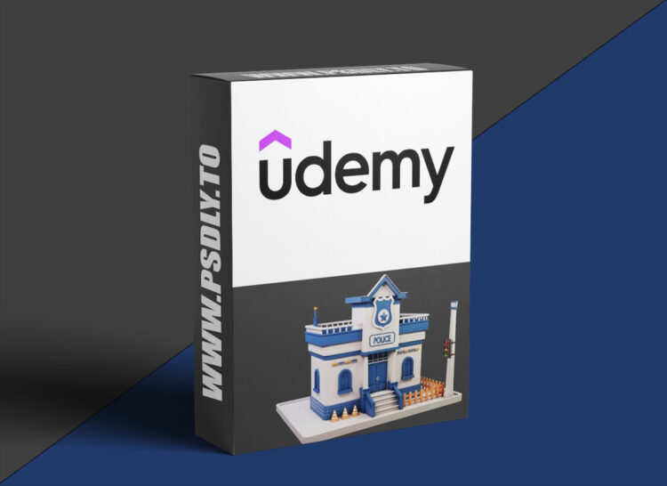 Udemy - Blender 3D Modeling: Create a Low-Poly Police Building 1 Udemy - Blender 3D Modeling: Create a Low-Poly Police Building