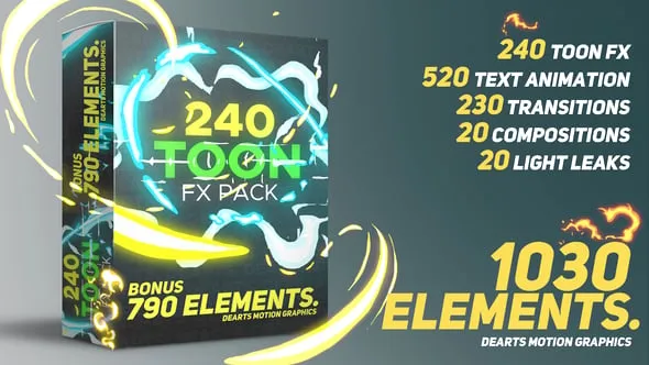 Videohive 1030 Toon FX And Elements Pack 21729822 1 Videohive 1030 Toon FX And Elements Pack 21729822