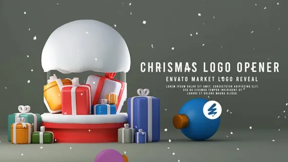 Videohive Christmas Logo Reveal 55484630 1 Videohive Christmas Logo Reveal 55484630