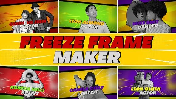 Videohive Comic Style Freeze Frame 55285988 1 Videohive Comic Style Freeze Frame 55285988