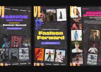 Videohive Fashion Film Strip Story 55499868