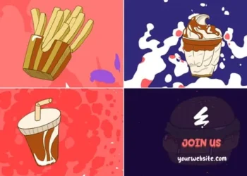 Videohive Food Morphing Logo for After Effects 55183558