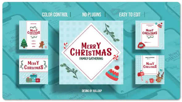 Videohive Merry Christmas Posts V1 55602583 1 Videohive Merry Christmas Posts V1 55602583