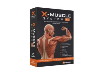 X Muscle System v4.9.7 for Blender
