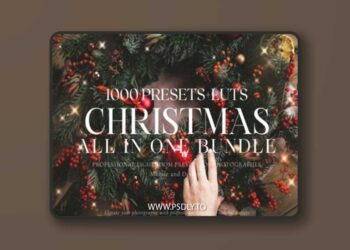 1000 Christmas Lightroom Presets Bundle 112257497