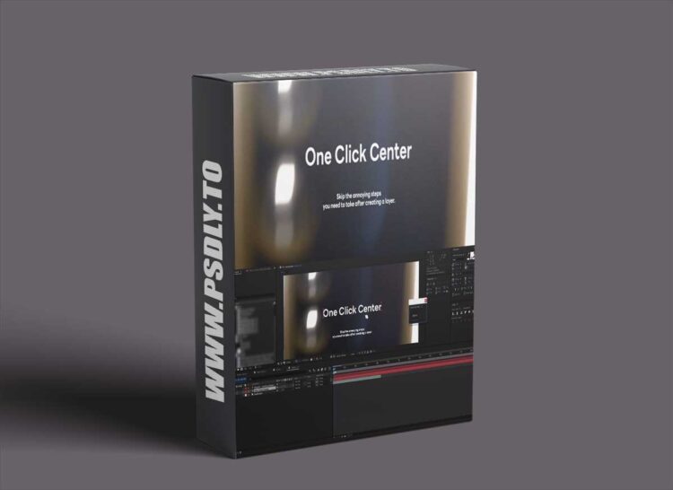Aescripts One Click Center V1.1 1 Aescripts One Click Center V1.1