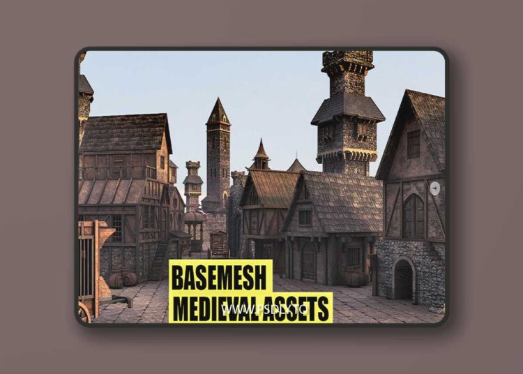 ArtStation - BaseMesh: 89 MEDIEVAL Assets+Texture 1 ArtStation - BaseMesh: 89 MEDIEVAL Assets+Texture