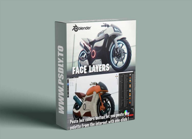 Blender Market - Face Layers 1 Blender Market - Face Layers