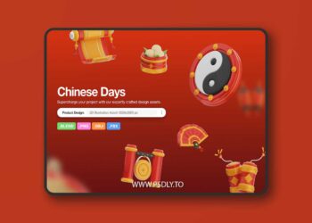 Chinese Day 3D Icon Pack MN9VG57