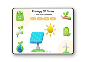 Ecology 3D Icon Pack 3Z8WBQZ