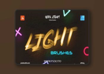 Neon Light Affinity Brushes 5XHS72F