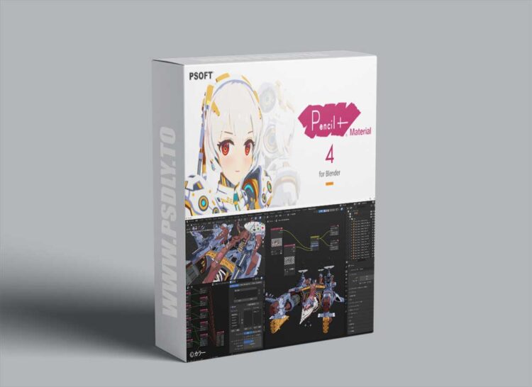 PSOFT Pencil+ 4 Line - v4.1.5 Blender Addon 1 PSOFT Pencil+ 4 Line - v4.1.1 + Blender Addon