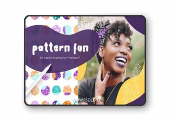 Pattern Fun - 50 Playful Pattern Brushes for Procreate