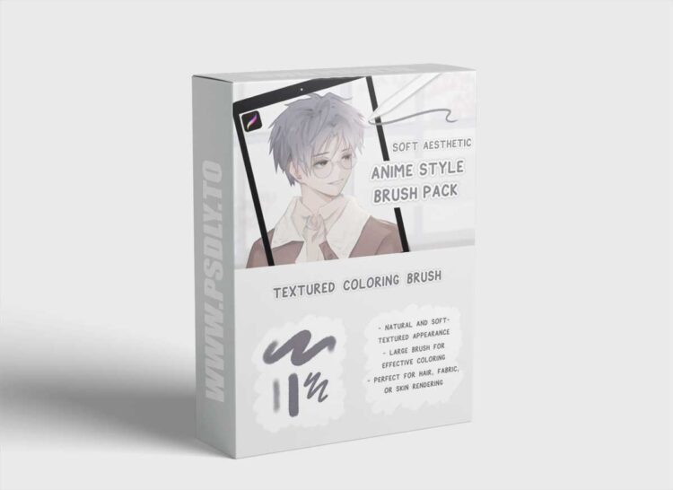 Soft Anime Style Procreate Brush Set 1 Soft Anime Style Procreate Brush Set