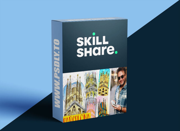 Art Challenge - Draw and Paint La Sagrada Familia in 5 Ways With Me Using Watercolors and Brush Pens 1 Udemy - A-Z Smartphone graphics designing masterclass
