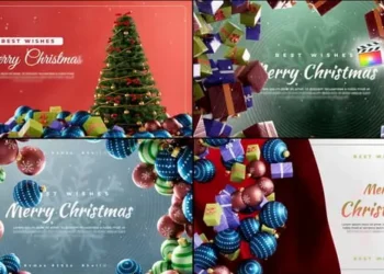 Videohive Festive Christmas Greetings Pack 55624955