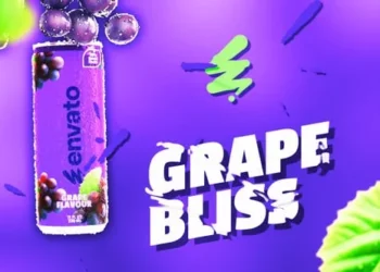 Videohive Grape Bliss Can Mockup 55765259