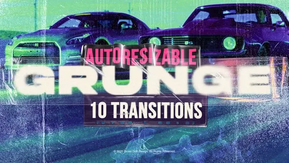 Videohive Grunge Transitions 55972661 1 Videohive Grunge Transitions 55972661