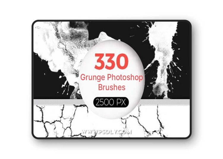 330 Grunge Photoshop Brushes Bundle 1 330 Grunge Photoshop Brushes Bundle