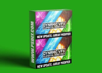 Blender Dynamic Vfx - Elemental Asset Pack