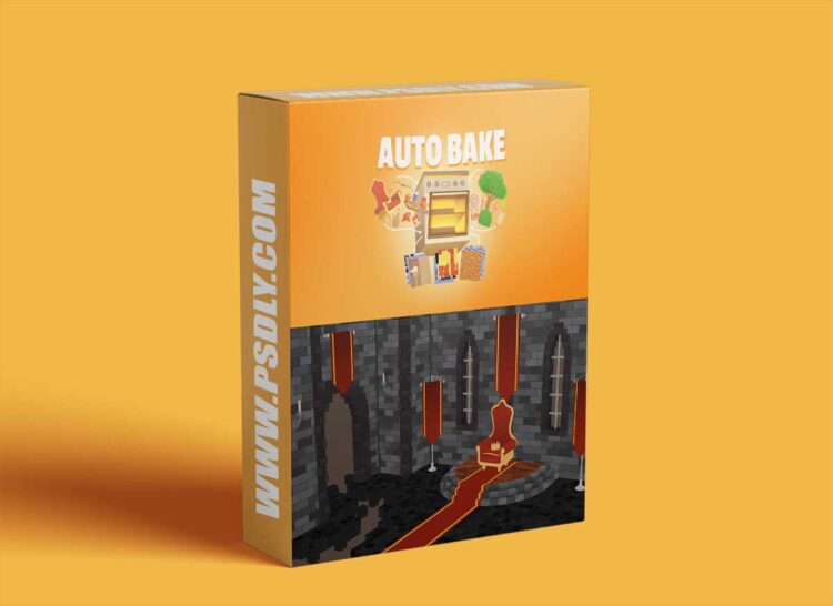 Blender Market - Auto Bake 2 v1.5 1 Blender Market - Auto Bake 2 v1.5