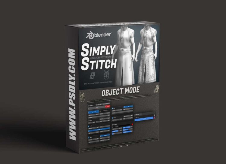 Blender Market - Simply Stitch v1.0 1 Blender Market - Simply Stitch v1.0