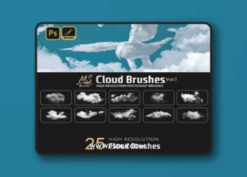 Cloud Photoshop Brushes
