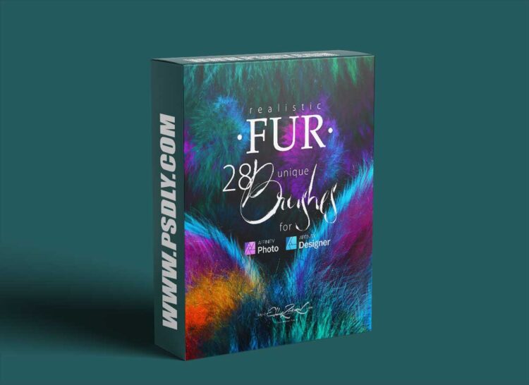 Eldar Zakirov - Realistic FUR Brushes for Affinity Photo & Designer 1 Eldar Zakirov - Realistic FUR Brushes for Affinity Photo & Designer