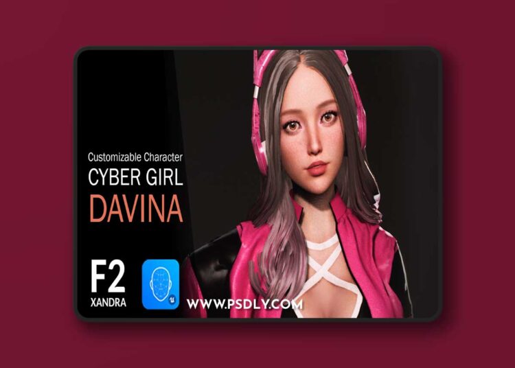 Fab - F2 Cyber Girl Davina 1 Fab - F2 Cyber Girl Davina
