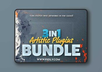 Graphicriver - 3in1 Artistic Plugins Bundle for Photoshop 25516747