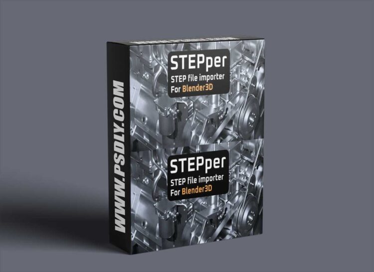 Gumroad - STEPper 1.1.8 for Blender 1 Gumroad - STEPper 1.1.8 for Blender