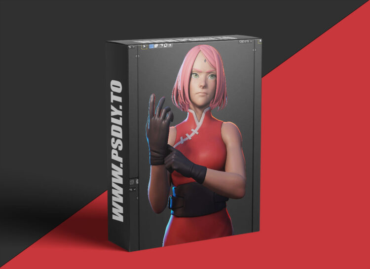 Gumroad - Sakura Haruno - Character Creation in Blender 1 Gumroad - Sakura Haruno - Character Creation in Blender