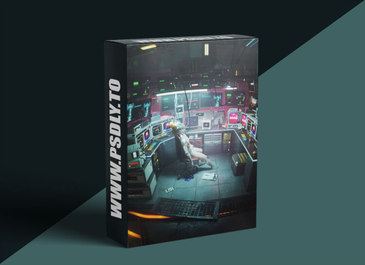 KitBash3D – Cyberpunk Interiors 1 KitBash3D – Cyberpunk Interiors