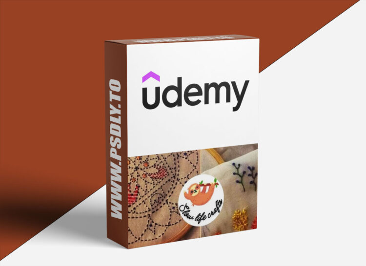 Udemy - Embroidery 101 (basic stitches and Kantha project) 1 Udemy - Embroidery 101 (basic stitches and Kantha project)